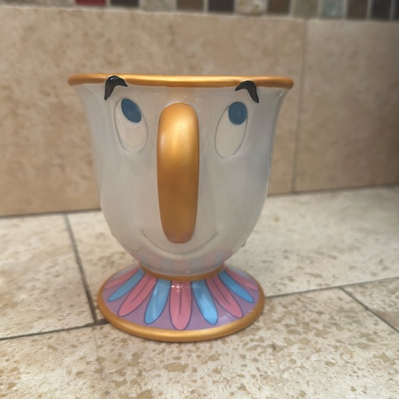 Disney Other - Authentic Disney Beauty and The Beast Chip Mug
